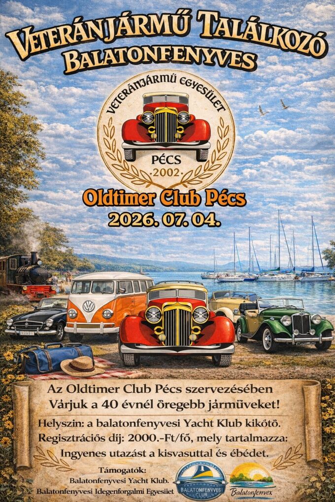 Veteránjármű Találkozó Balatonfenyves